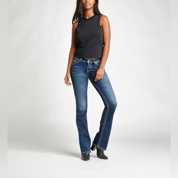 Silver Jeans Suki Bootcut Indigo Jeans Size 26